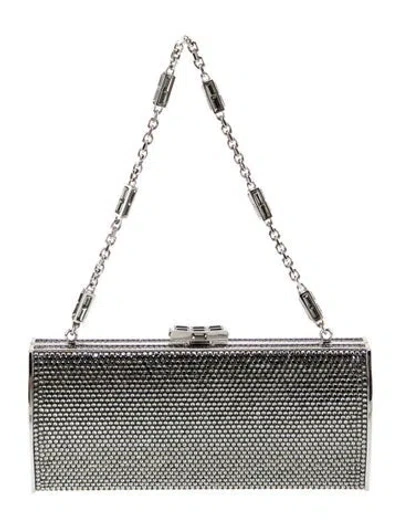 Pre-owned Judith Leiber Crystal Top Handle Bag