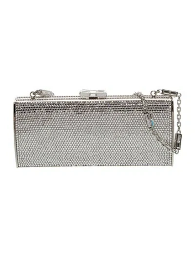 Pre-owned Judith Leiber Crystal Top Handle Bag