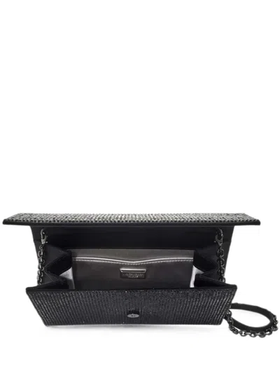 Judith Leiber Crystal-embellished Chain-strap Tote Bag In Black