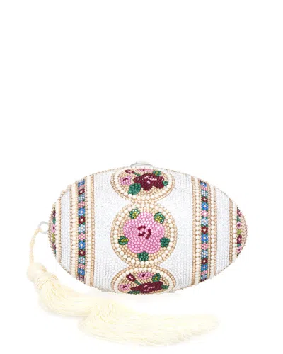 Judith Leiber Egg Mosaic Clutch In Pattern