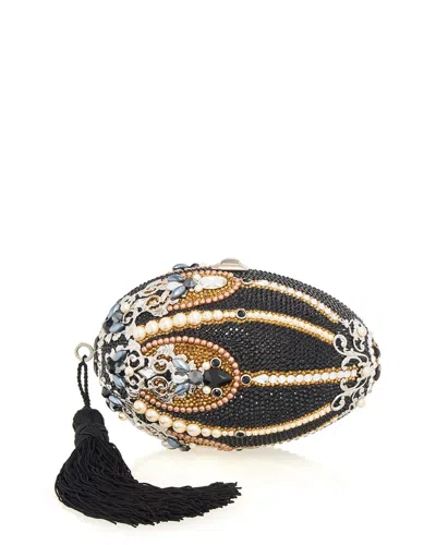 Judith Leiber Egg Princess Clutch In Orange