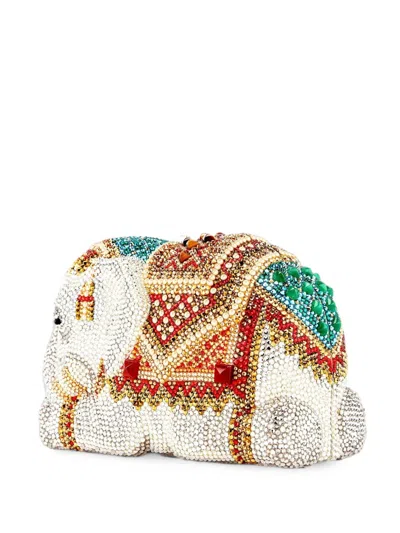 Judith Leiber Elephant Chang Crystal-embellished Mini Bag In Multi