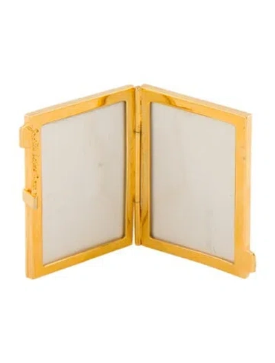 Pre-owned Judith Leiber Embellished Mini Picture Frame In Multi