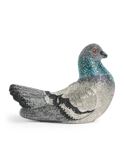 Judith Leiber Embellished Pigeon Clutch Bag