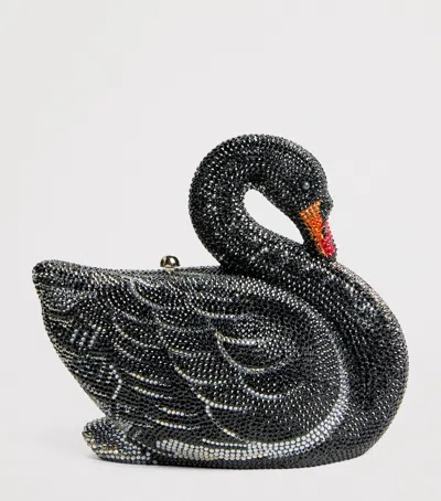 Judith Leiber Embellished Swan Clutch Bag
