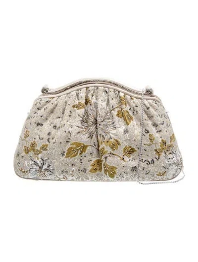 Pre-owned Judith Leiber Evening Bag In Neutral