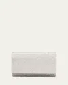 Judith Leiber Fizzy Crystal Flap Clutch Bag