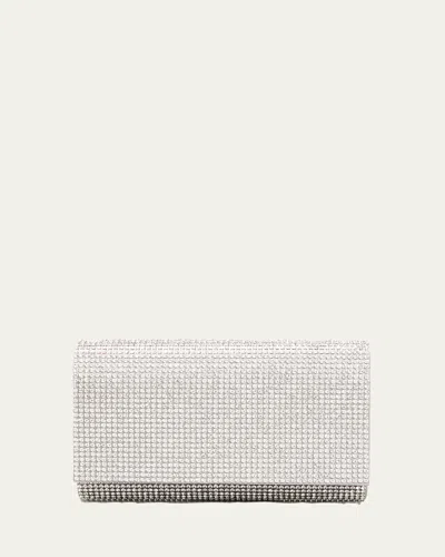Judith Leiber Fizzy Crystal Flap Clutch Bag
