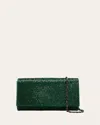 Judith Leiber Fizzy Crystal Flap Clutch Bag