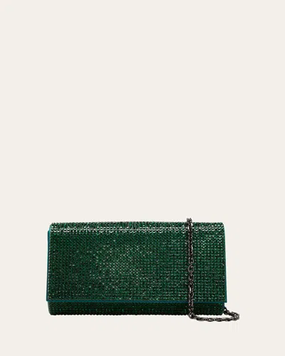 Judith Leiber Fizzy Crystal Flap Clutch Bag