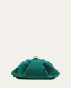 Judith Leiber Gemma Crystal Clutch Bag In Multi