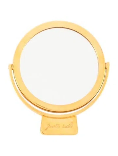 Pre-owned Judith Leiber Gold Mirror Bag Accessory