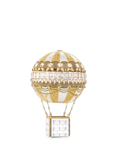 Judith Leiber Hot Air Balloon Rozier Clutch Bag In Gold