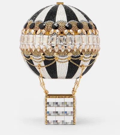 Judith Leiber Hot Air Balloon Small Embellished Clutch In Multi
