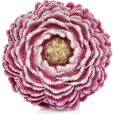 Judith Leiber Judieth Leiber Peony Clutch In Pink