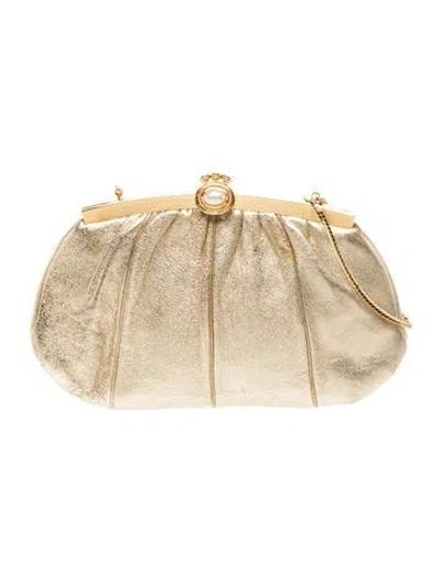 Pre-owned Judith Leiber Leather Evening Bag