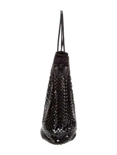 Pre-owned Judith Leiber Leather Evening Bag In Black