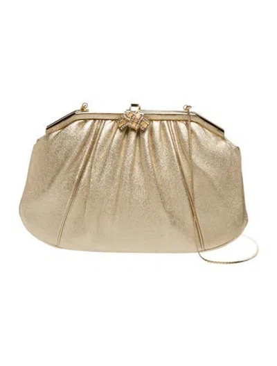 Pre-owned Judith Leiber Leather Shoulder Bag