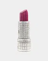 Judith Leiber Lipstick Pinkie Minaudiere In Gray/pink
