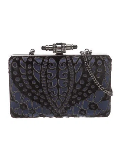 Pre-owned Judith Leiber Minaudière In Multi