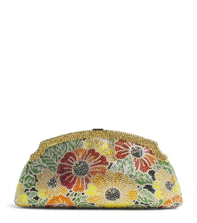 Judith Leiber Mini Embellished Venetian Meadow Clutch Bag