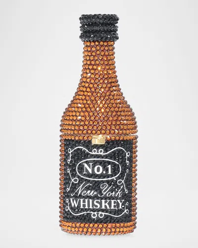 Judith Leiber Mini New York Whiskey Crystal Pillbox