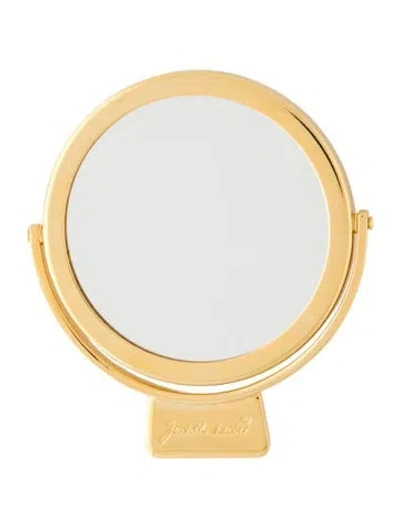 Pre-owned Judith Leiber Mirror In Gold