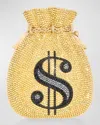 Judith Leiber Money Bags Clutch Bag In Gold