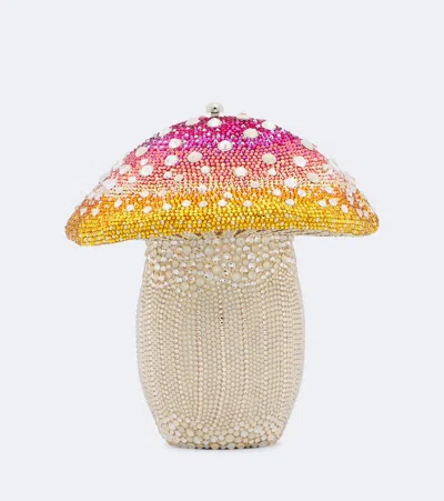 Judith Leiber Mushroom Toadstool Embellished Clutch In Stzmt