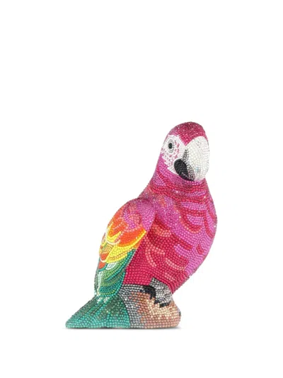 Judith Leiber Parrot Bali Crystal-embellished Parrot Clutch Bag In Multi