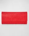 Judith Leiber Perry Beaded Crystal Clutch Bag