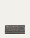 Judith Leiber Perry Beaded Crystal Clutch Bag