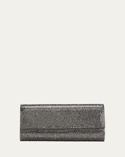 Judith Leiber Perry Beaded Crystal Clutch Bag