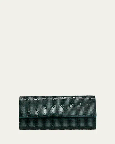 Judith Leiber Perry Beaded Crystal Clutch Bag