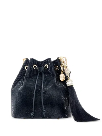 Judith Leiber Piper Bucket Bag In Blue