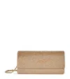 Judith Leiber Perry Beaded Crystal Clutch Bag In Gold