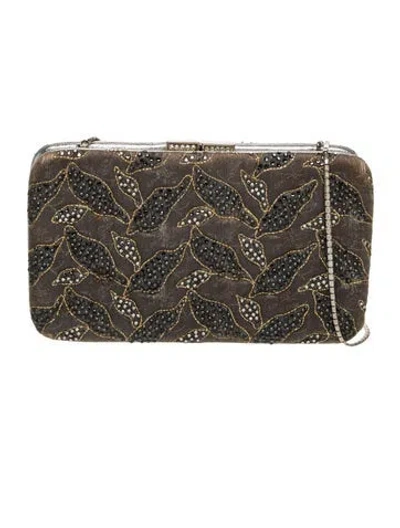 Pre-owned Judith Leiber Sequins Clutch In Multicolor