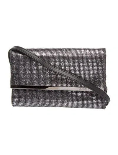 Pre-owned Judith Leiber Sequins Crossbody Bag In Black