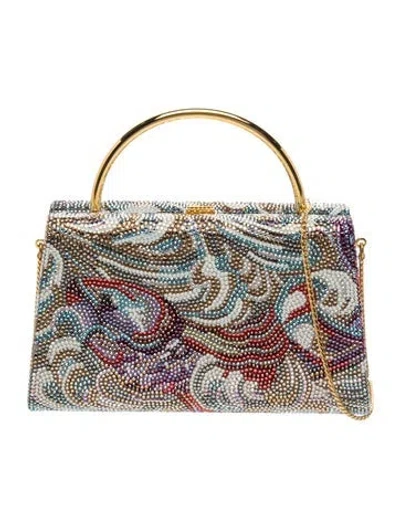 Pre-owned Judith Leiber Sequins Evening Bag In Multi