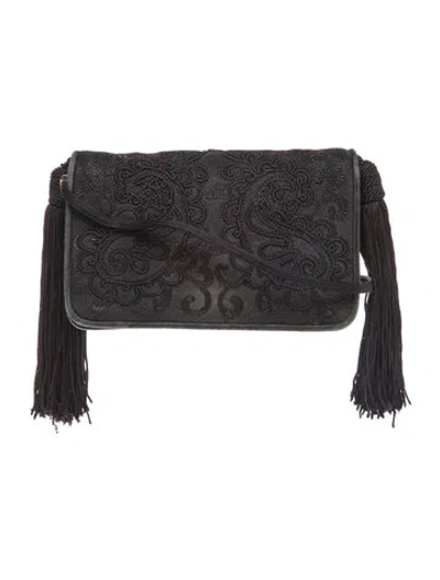 Pre-owned Judith Leiber Shoulder Bag In Black
