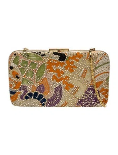 Pre-owned Judith Leiber Shoulder Bag In Neutral