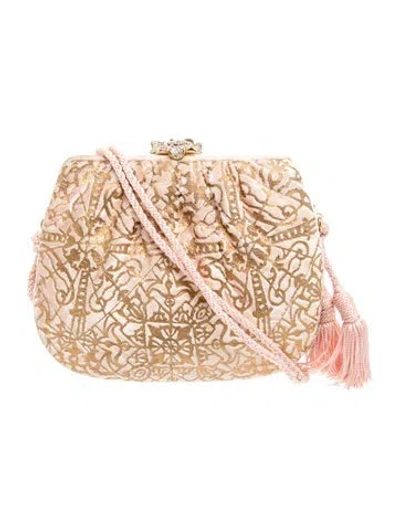 Pre-owned Judith Leiber Shoulder Bag In Neutral