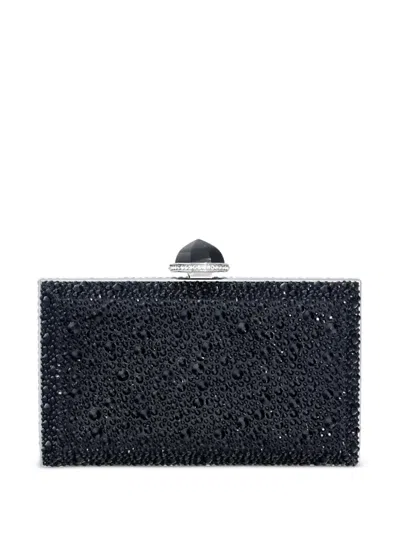 Judith Leiber Skylar Crystal-embellished Clutch Bag In Black