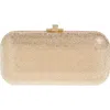 Judith Leiber Slide Crystal Embellished Clutch In Champagne Prosecco