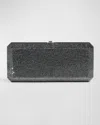 Judith Leiber Slim Rectangle Fullbead Clutch Bag