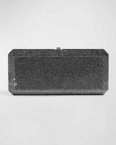Judith Leiber Slim Rectangle Fullbead Clutch Bag