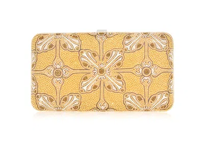 Judith Leiber Smooth Rectangle In Gold