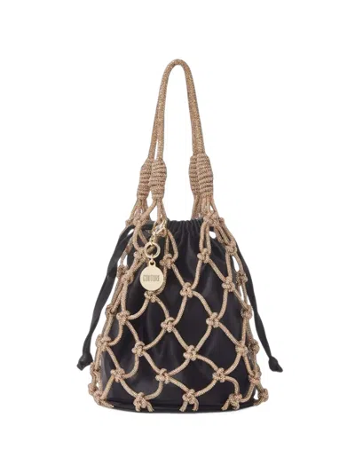Judith Leiber Sparkle Net Crystal-embellished Netted Tote Bag In White