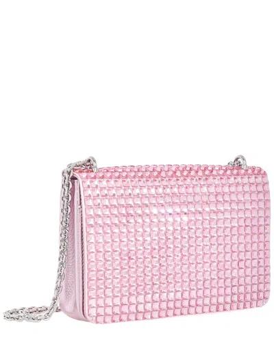 Judith Leiber Squares Shoulder Bag In Pink