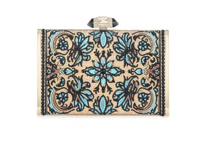 Judith Leiber Tall Slender Rectangle In Multi